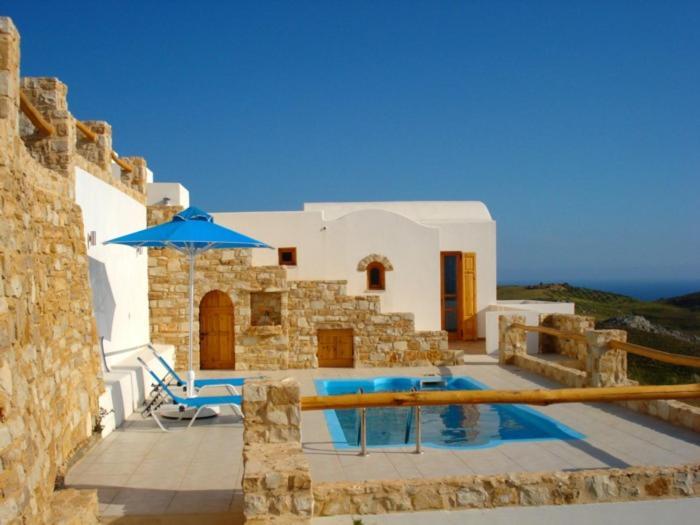 Venus Hill Studio With Private Pool By The Sea Hotel Damnoni Exterior photo
